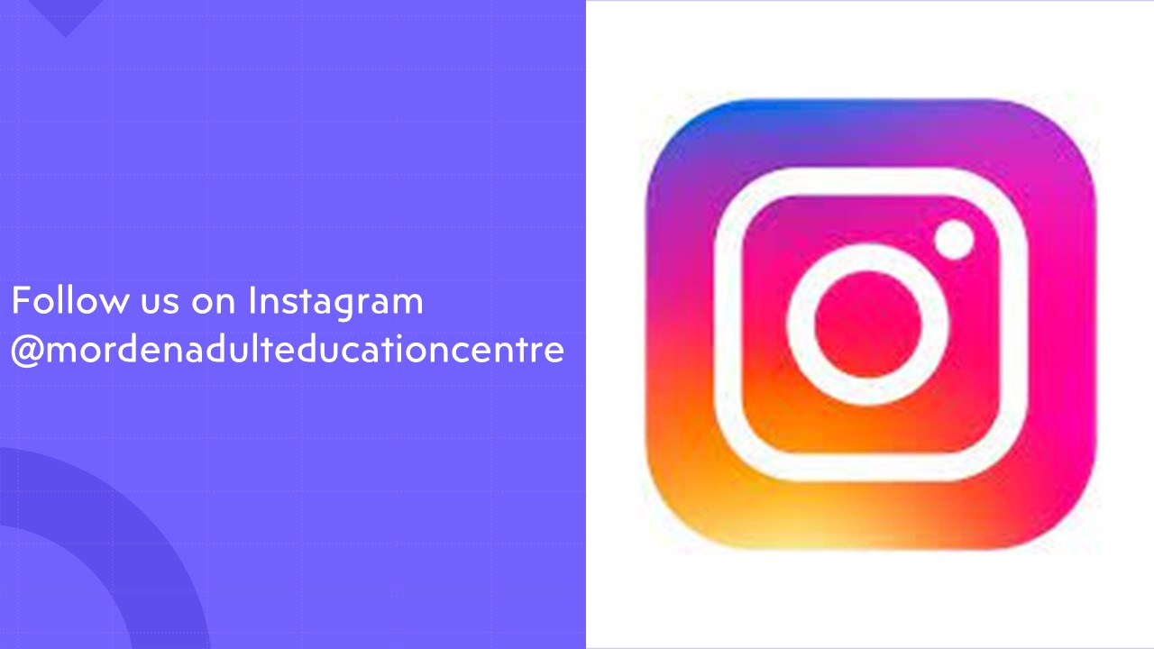 Follow us on Instagram to keep up to date on what's happening at MAEC
