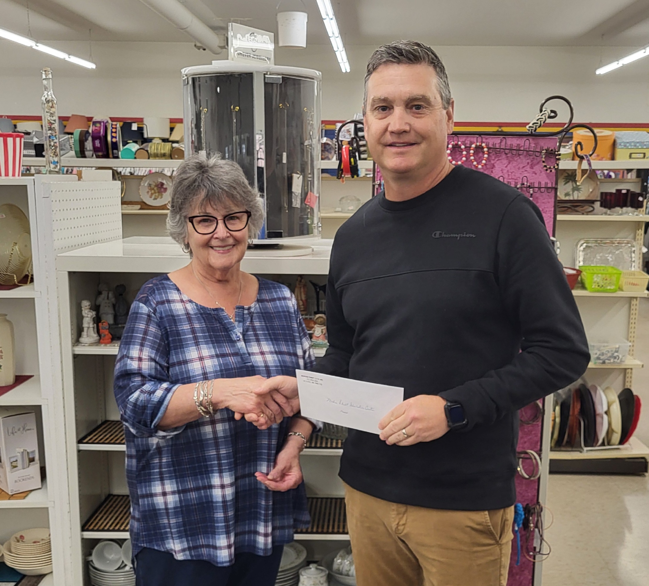 THANK YOU Morden Community Thrift Store!