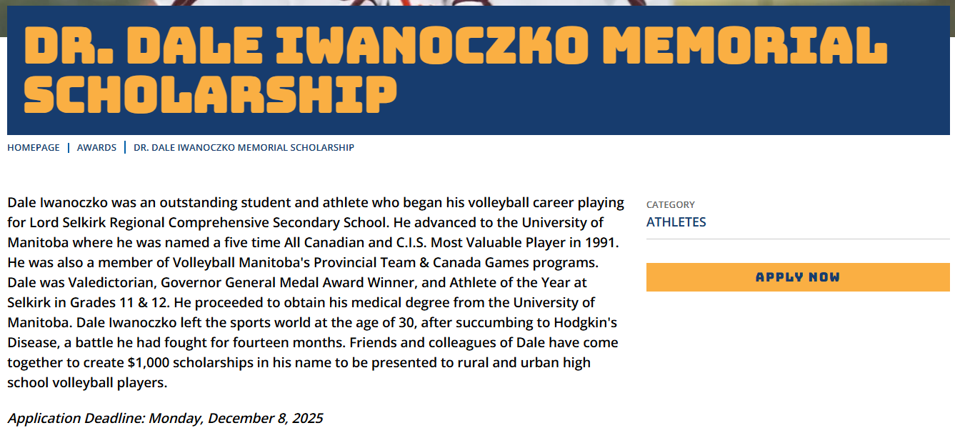 Dale Iwan scholarship.PNG