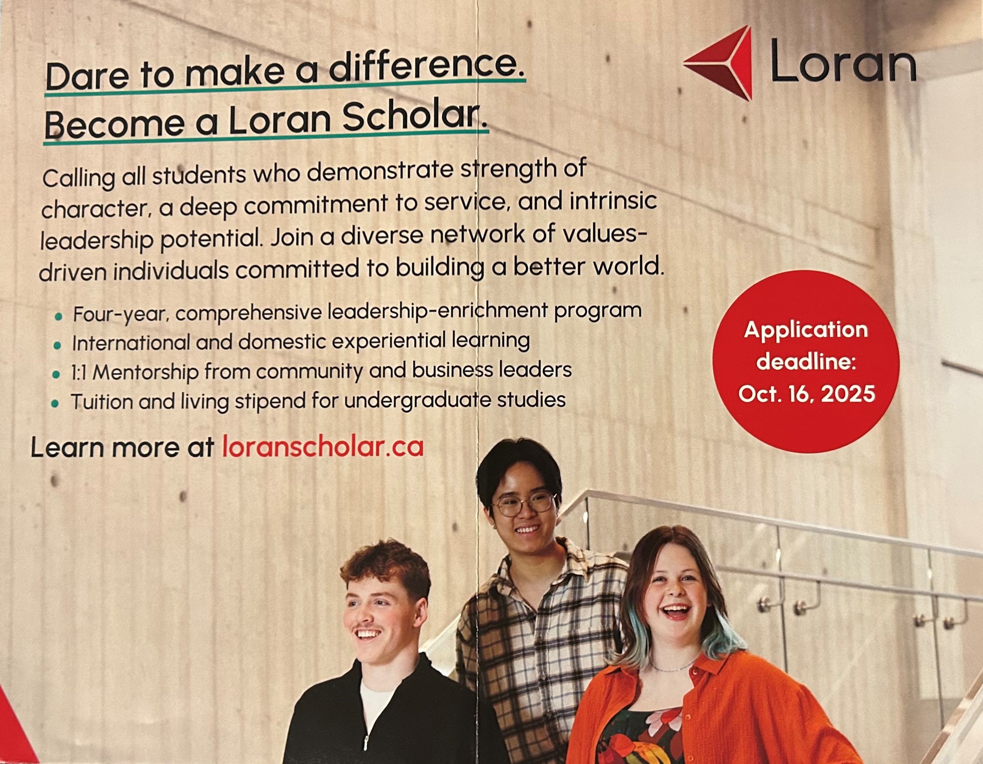 Loran Scholarship Sept 2025.jpg