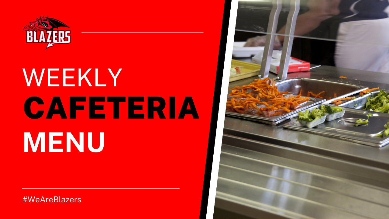 Cafeteria Menu