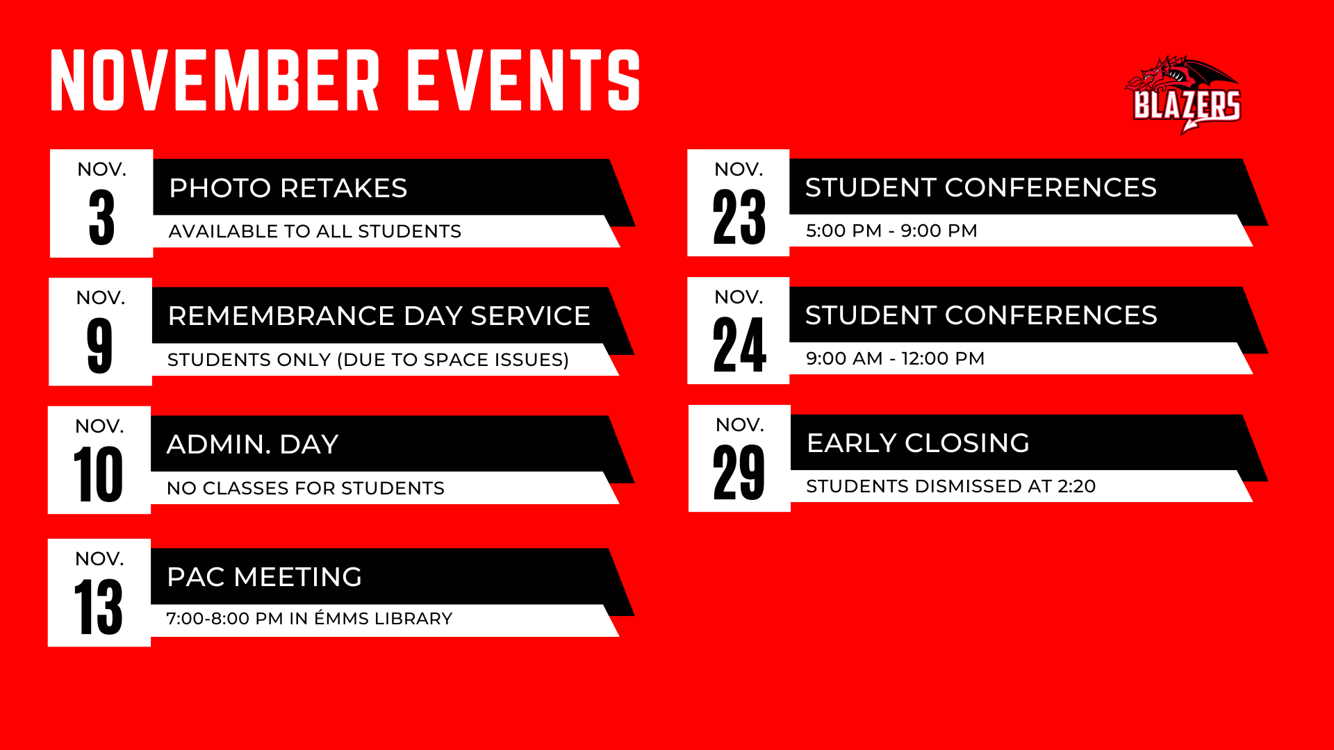 November Events